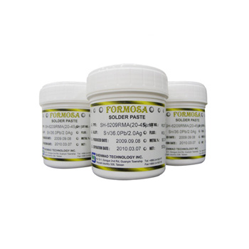 Shenmao SH6309RMA-T4J Type 4 Sn63/Pb37 No-Clean Solder Paste 500g Jar